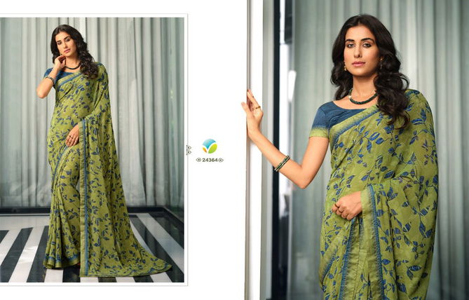 GC GAURVI 0.3 Georgette Daily Wear Sarees Catalog